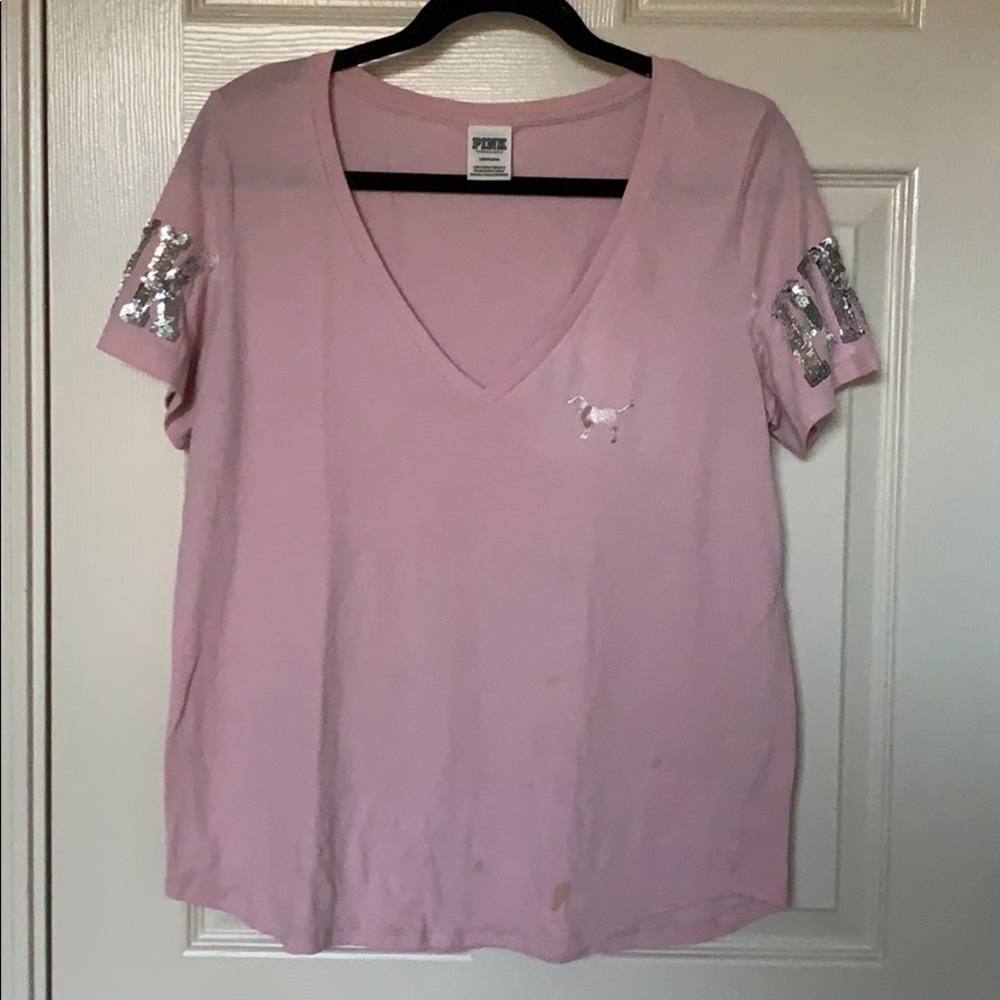 PINK Bling Legging Tee